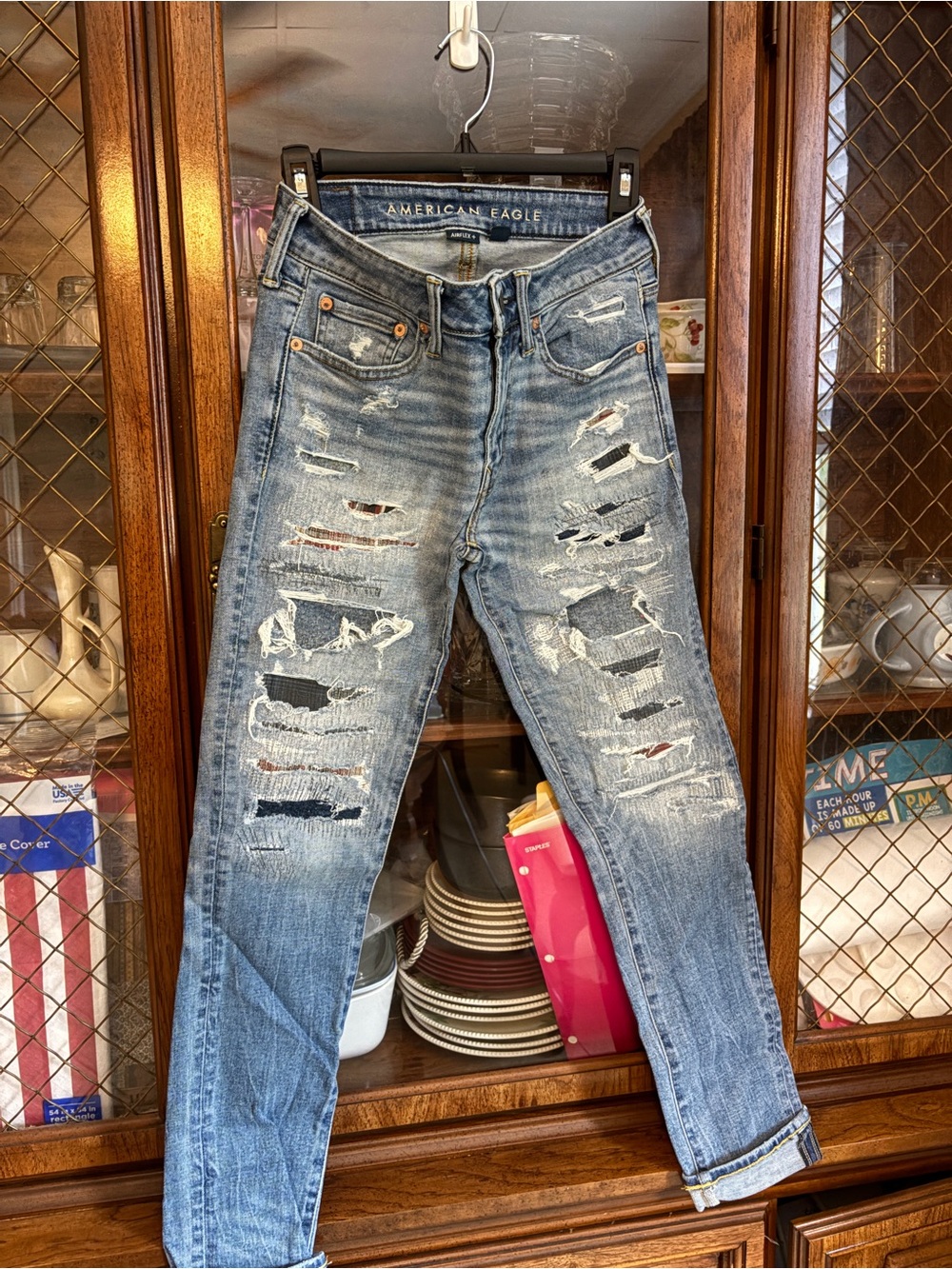 American Eagle Light Blue AirFlex+ Denim Jeans